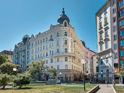 Schwedenplatz! Dachgeschoß-Maisonette mit Terrasse in wunderschönem Bürogebäude!