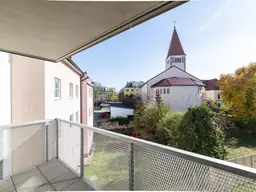 PROVISIONSFREI | Bezugsfertige 3-Zimmer-Wohnung mit Balkon, viel Privatsphäre und Grünblick