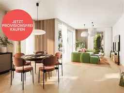 PROVISIONSFREI! Gut geschnittene 3-Zimmer-Wohnung | Loggia &amp; Balkon | Abendsonne