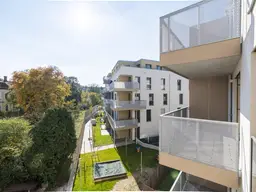 PROVISIONSFREI | Bezugsfertige 3-Zimmer-Wohnung mit Balkon, viel Privatsphäre und Grünblick