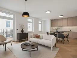 Historischer Charme trifft modernen Luxus – Generalsanierte Altbauwohnung mit Balkon nahe Margaretenplatz