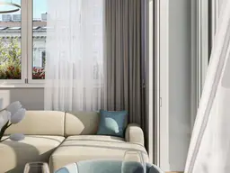 Zuhause am Park – 2 Zimmer mit Ausblick ins Grüne