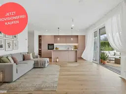PROVISIONSFREI! Durchdacht geplante 4-Zimmer-Wohnung | Rundum-Dachterrasse | Ost-West-Ausrichtung | Provisionsfrei