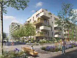Hof am Park - Kompakte 3-Zimmer-Wohnung mit Balkon &amp; Blick in den Albert-Schultz-Park