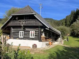 PROVISIONSFREIES FERIENHAUS! Uriges Holzblockhaus aus 1750 in Ruhelage am Waldrand ab einer Woche Mietdauer! (max 4 Monate!)