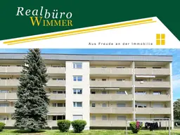 3-Zimmer-Wohnung mit sonniger Loggia im obersten Geschoss