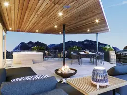 Exklusive Penthouse-Einheiten | Ein Glanzstück der Architektur