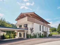 Modernes Leben in den Alpen