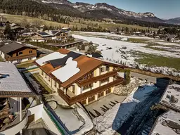 Charmantes Wohnhaus mit drei Wohneinheiten in Toplage – Blick auf den Wilden Kaiser