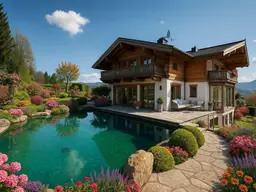 FASZINIERENDES CHALET mit Fernblick / VELDEN AM WÖRTHERSEE
