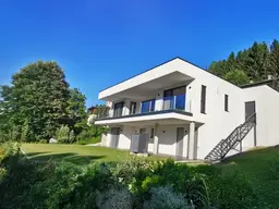 Moderne Seeblick-Villa am Ossiacher See