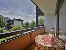 Appartement mit Freizeitwohnsitz, sonnigem Balkon und Traumblick