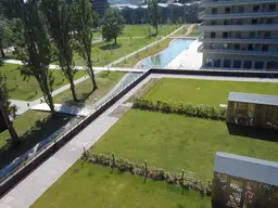 Q5 am PARK großzügige 3ZI 23m² Balkon, schöner Ausblick auf den Reininghauspark
