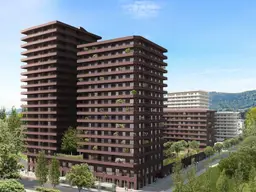 Q5 am PARK großartige, sonnige 3ZI mit 21m² Eck-Balkon