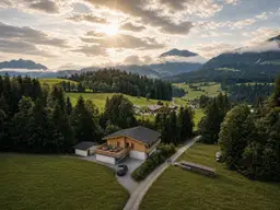 Exklusives Chaletprojekt in idyllischer Ruhelage mit Freizeitwohnsitz