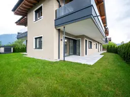Exklusive Neubau-Gartenwohnung in Sonnenlage von Kössen