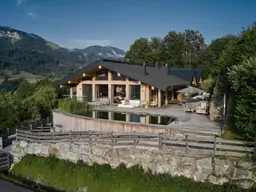 Design Chalet mit Pool und Kaiserblick