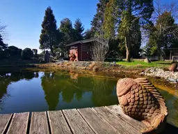 Bungalow mit Schwimmteich - Ortsrandlage und viel Grund