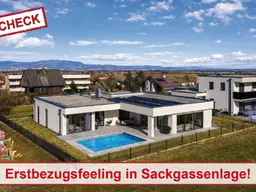 Erstbezugsfeeling! Architektenbungalow in Sackgassenlage in Unterpremstätten!