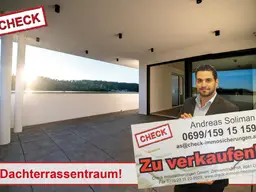 LUXUS PUR! Penthouse-Wohnung mit großer Terrasse in Ruhelage Mantscha!