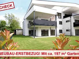 Ziegelmassivbau! ERSTBEZUG! Hochwertige Gartenwohnung in Feldkirchen! Top 4