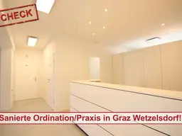 Schön sanierte Ordination/Praxis in ruhiger Lage im Grazer Bezirk Wetzelsdorf!