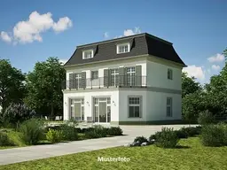 Villenartiges Einfamilienhaus mit Garage und Garten