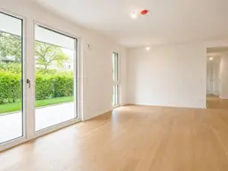 ERSTBEZUG am Wilhelminenberg: 4-Zimmer-Gartenwohnung | Fußbodenheizung &amp; -Kühlung | Garage