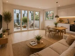 Neubau 4-Zimmer-Wohnung mit sonnigem Südostbalkon an der Universität in Stein