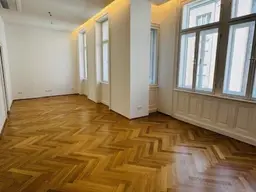 *ERSTBEZUG nach Sanierung* neu sanierte Stilaltbauwohnung mit großzügigen Balkon nächst Spittelberg! *klimatisiert*
