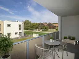 Modernes Erstbezugsreihenhaus mit Loggia und Garten