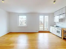 Helles 1-Zimmer-DG-Loft mit Terrasse nähe Yppenplatz und AKH!