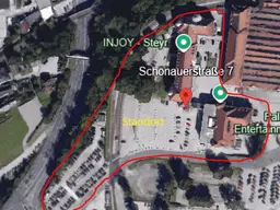 Schotterparkplatz ab 500 - 3.000m² im Zentrum von Steyr 