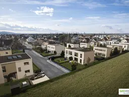 Gediegene Doppelhaushälfte in Königstetten: Erstbezug mit Garten und Doppelparkplatz - Top 2A
