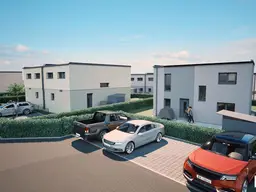 Neubau-Einfamilienhaus in Großebersdorf: rd. 125 m² Wohnnutzfläche, großer Garten - provisionsfrei vom Bauträger