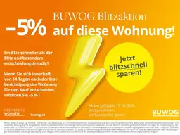 -5% BUWOG BLITZAKTION! PROVISIONSFREI! FAMILIENHIT - 3-ZIMMER-WOHNUNG IN SEHR GUTER WOHNLAGE!