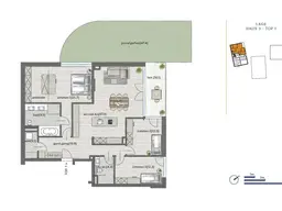 117m²-Gartenwohnung mit 4 Zimmer und Terrasse