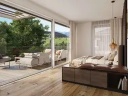Blick auf den Kaiser! Luxusapartment/ Baustart