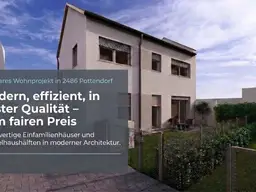 LEISTBARES - MODERNES EINFAMILIENHAUS MIT EIGENGARTEN – BELAGSFERTIG | LUFTWÄRMEPUMPE | 2 PARKPLÄTZE