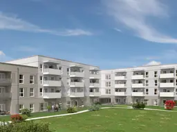 Neubau: geförderte 3-Raum Mietwohnung in Alkoven