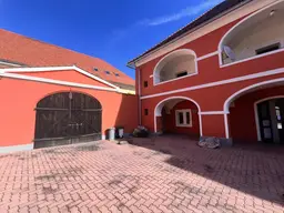 Historisches Markthaus in Obdach mit Hinterhofgrundstück