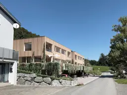 Langen bei Bregenz, Doppelhäuser in Vollholzbauweise