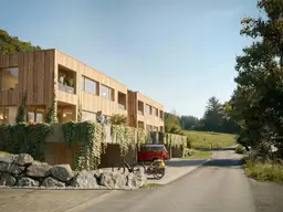 Neubau - Vollholz Doppelhaus mit 146 m² - in Langen bei Bregenz, beliebte Wohnlage, Baubeginn erfolgt