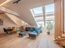 Exklusive Dachgeschoss-Wohnung mit zwei Stellplätzen und privaten Aufzug in Pötzleinsdorf