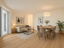 FIRST OCCUPANCY | Modern attic apartment with loggia and terrace