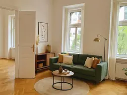 Schöne 2-Zimmer-Altbau-Wohnung mit Balkonmöglichkeit