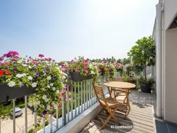 UMS ECK 51 – Effiziente 3-Zimmer-Wohnung mit Terrasse