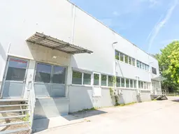 Großes Büro mit Hochregallager direkt bei der A22