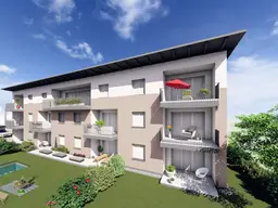 MATTIGHOFEN / Neue 3-Zimmer-Dachterrassenwohnung Top 14 im Bauvorhaben KLEINSTADT-QUARTIER 