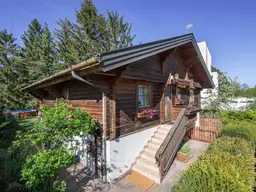 Wohnen wie im Urlaub – Rustikales Holzhaus mit Wohlfühlflair und Gartenidylle in Perchtoldsdorf